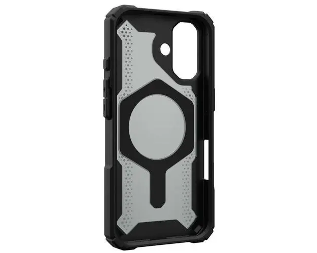 Husa Plasma XTE MagSafe UAG pentru iPhone 16, Negru/Portocaliu
