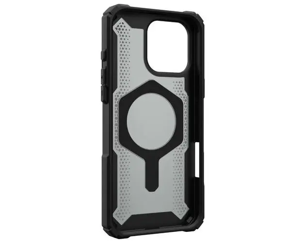 Husa Plasma XTE MagSafe UAG pentru iPhone 16 Pro Max, Negru/Portocaliu
