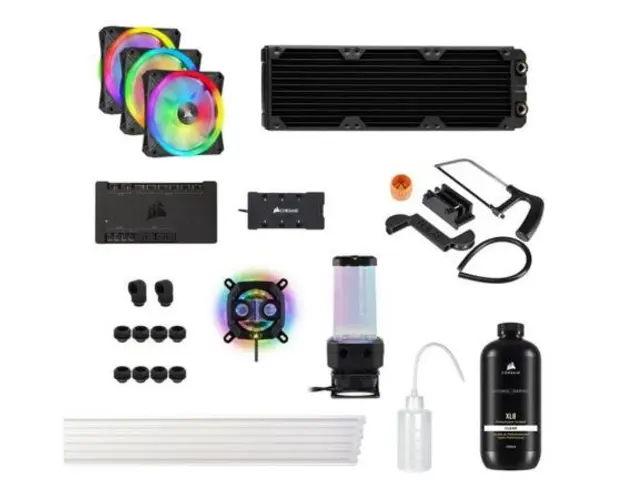 Kit Watercooling Corsair Hydro X Series iCUE HX305i RGB, 360mm, RGB