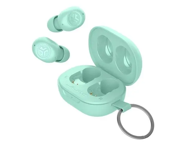 Casti Stereo JLAB JBuds Mini, True Wireless, Bluetooth, Microfon (Verde)