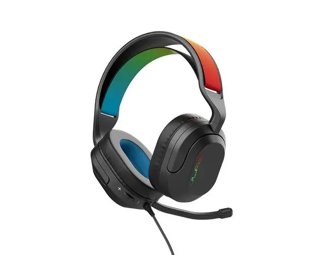 Casti Gaming JLAB Nightfall, Cu fir, Microfon (Negru)