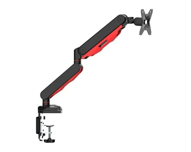 Suport monitor pentru birou iiyama DSG3001C-R1, 17inch-30inch, VESA 100x100, 9kg (Negru/Rosu)