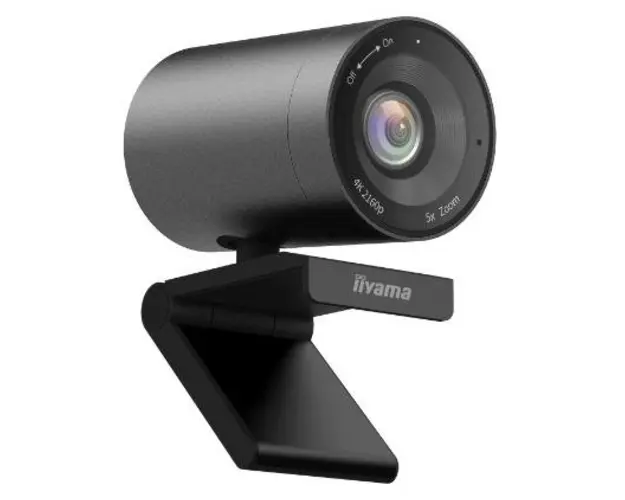 Camera Web iiyama UC-CAM10PRO-1, Microfon, 4k, 30fps, Zoom x5 (Negru)