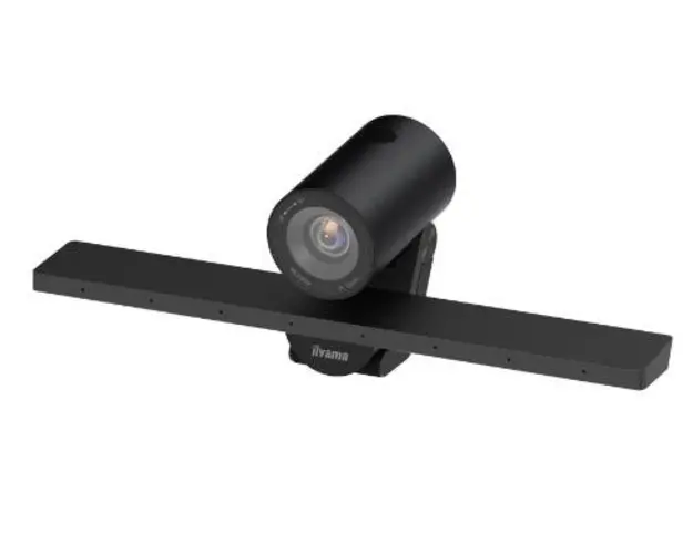 Camera Web iiyama UC-CAM10PRO-MA1, Microfon, 4K, 30fps, Zoom 5x, USB 3.0 (Negru)