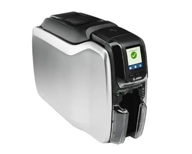 Imprimanta carduri Zebra ZC300, 300 DPI, Retea
