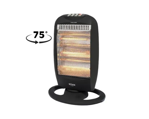 Incalzitor electric BÖHM BHH05, cuart, 400 / 800 / 1200 W, 220 - 240 V, Suprafata incalzita 25 m²