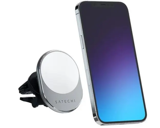 Incarcator Auto Magnetic Satechi ST-MCMWCM, 7.5W (Negru)