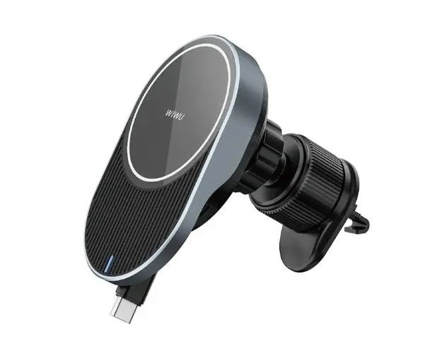 Incarcator Auto Wireless WiWu CH-315, 15 W, 1.67 A, USB-C (Negru)