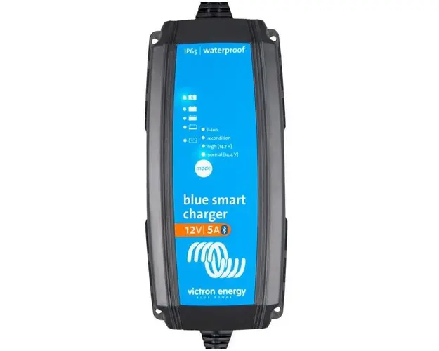 Incarcator de retea Victron Energy Blue Smart, Bluetooth, 5A, 12V (Negru)