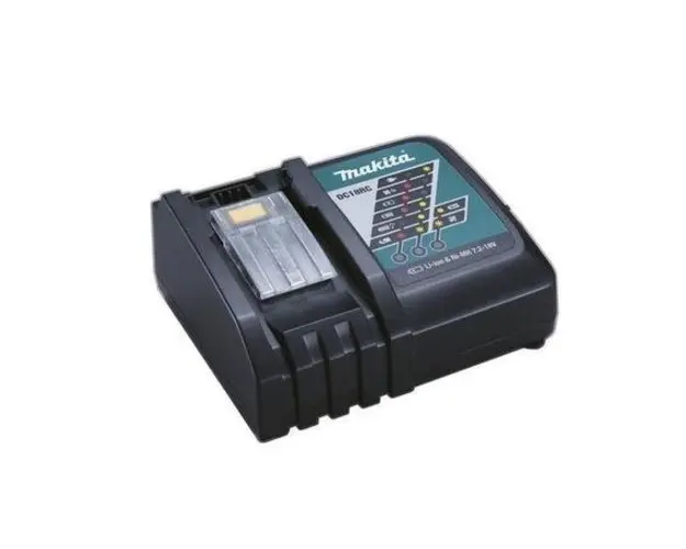 Incarcator Makita DC18RC, 18V (Negru/Albastru)