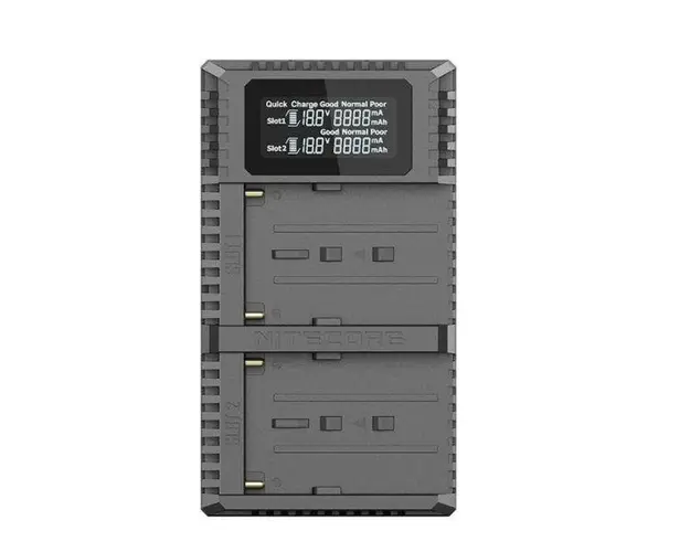  Incarcator Nitecore USN3 PRO pentru Sony NP-FM500H/ NP-F730/ NP-F750/ NP-F770/ NP-F970 / NP-F550