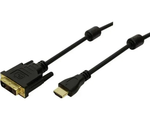 Cablu Logilink CH0004 HDMI - DVI-D, 2m (Negru)