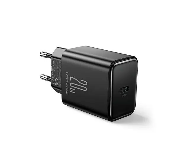 Incarcator Retea Joyroom JR-TCF06, 20W, 3A, 1 x USB-C, Negru