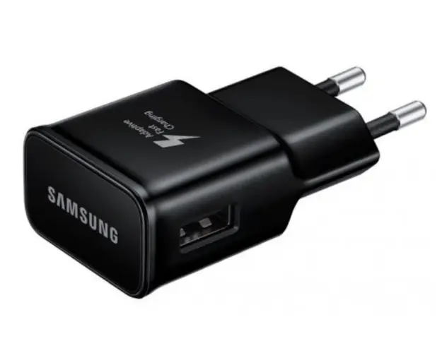Incarcator Retea Samsung EP-TA200EBE, Adaptive Fast Charging, 1 x USB, 15W, Bulk, Negru