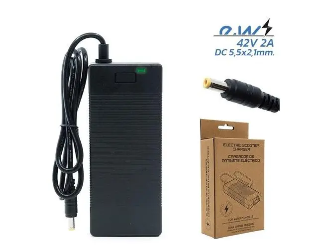 Incarcator/Alimentator 36V/2A, iesire 42V2A, DC 5.5X2.1, pentru trotineta electrica