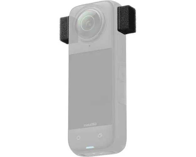 Set puf antivant pentru microfon Insta360 X4, 6 bucati (Negru)