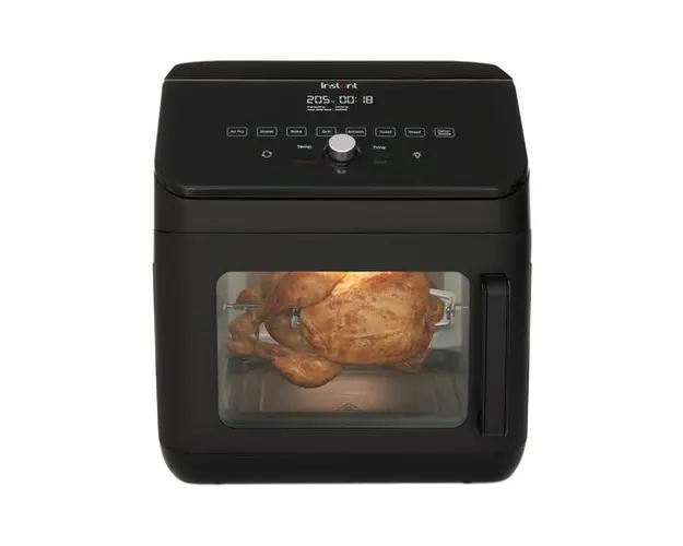 Friteuza cu aer cald Instant Pot Vortex Plus Oven, 9 programe, 1700 W, 13L, control tactil si afisaj electronic (Negru)