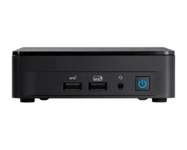 Calculator Barebone Intel NUC 13 Pro Kit NUC13ANKi7, Procesor Intel Core i7-1360P, 12 Cores, 3.7GHz up to 5GHz, 18MB, fara memorie RAM, fara stocare, Intel Iris Xe Graphis, Bluetooth, Wi-Fi (Negru)