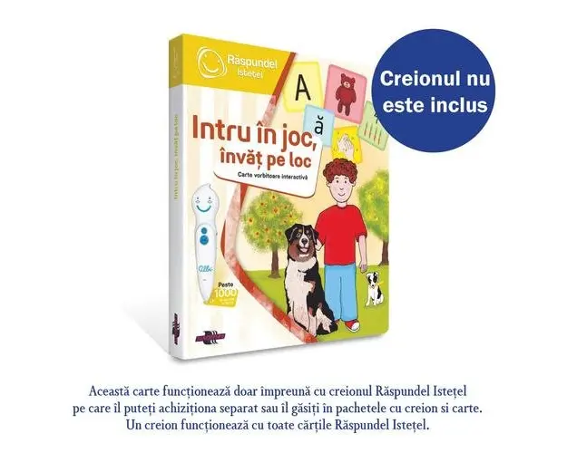 Carte Raspundel Istetel Intru in joc, invat pe loc