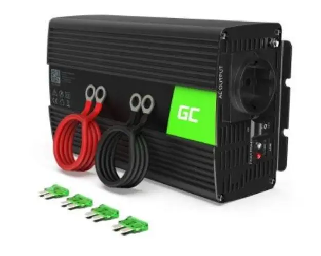 Invertor de tensiune 1000W/2000W 12V la 230V Volt USB DC AC Unda sinusoidala pura Green Cell
