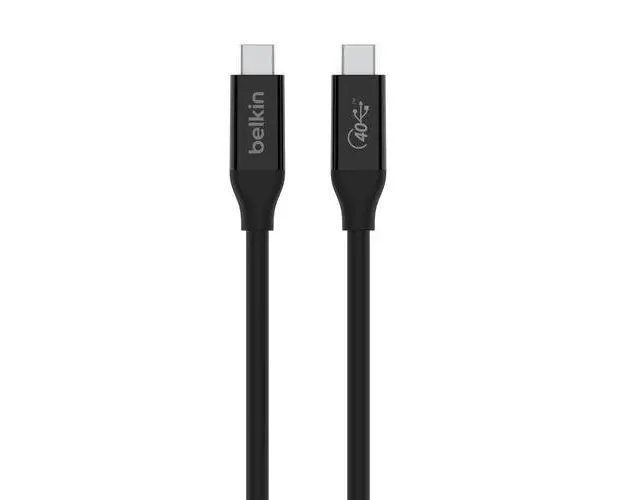 Cablu de date Belkin CONNECT USB-C, 0.8M, Negru