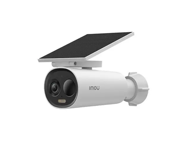 Camera supraveghere video exterior IMOU Cell 3C All in One IPC-K9DCP-3T0WE-V2, 3 MP, 15 FPS, Panou Solar, Zoom 8x, Wi-Fi, IP66 (Alb)