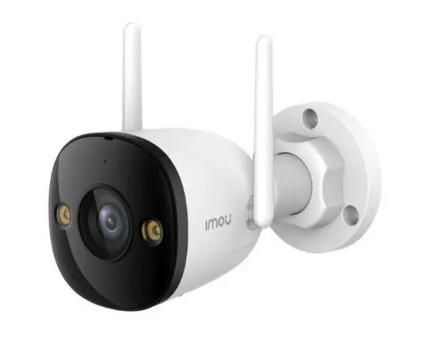 Camera de supraveghere IMOU IPC-S3EP-3M0WE Bullet 3, 3.6mm, 3MP, Iluminare duala 30m, Alarma acustica si vizuala, MicroSD, PoE, IP67 (Alb)