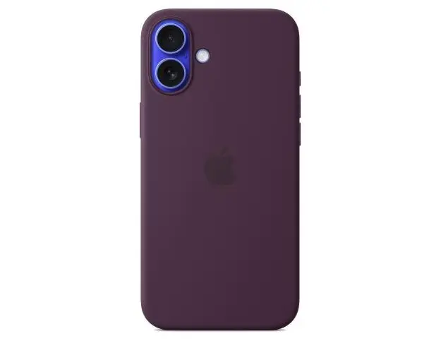 Husa Protectie Spate Apple iPhone 16 Plus, Silicone Case cu MagSafe (Mov)