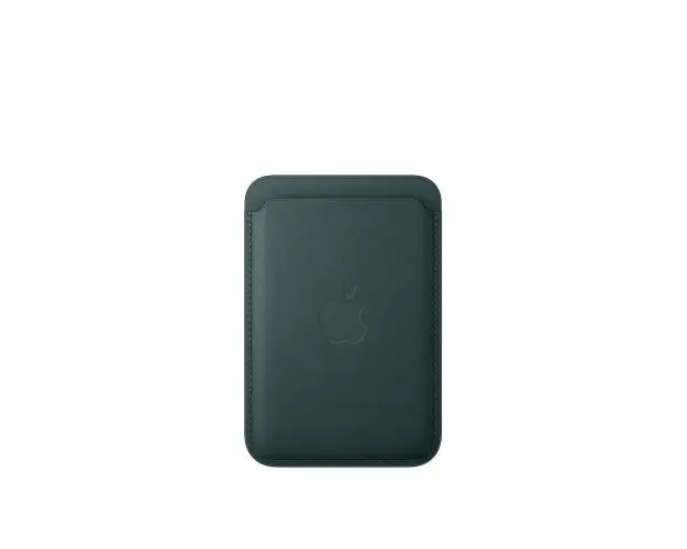 Portofel Apple FineWoven MA6Y4ZM/A pentru iPhone, cu MagSafe (Verde)