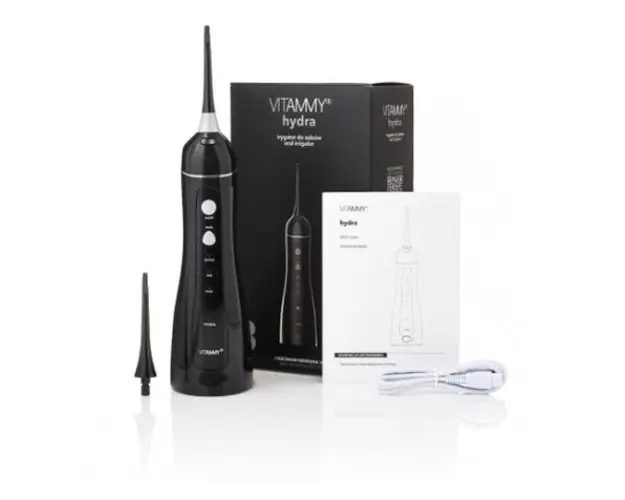 Irigator oral/ dus bucal Vitammy Hydra, profesional, 3 moduri de functionare, rezistent la apa