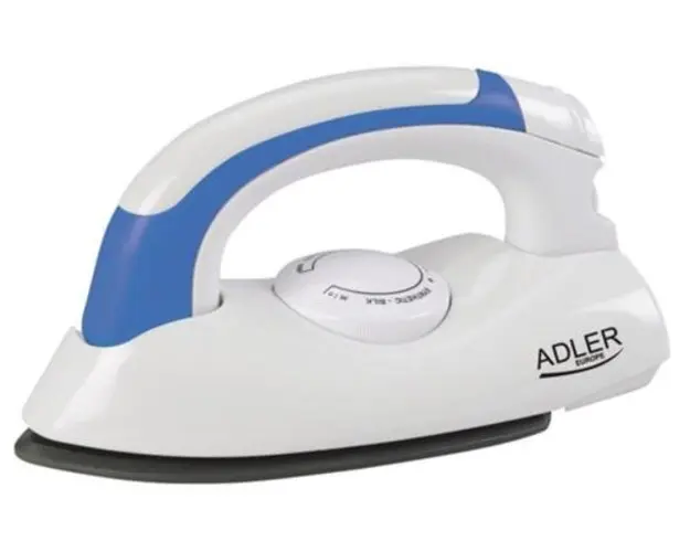 Fier de calcat pentru calatorii Adler AD 5015, 800 W (Alb/Albastru)