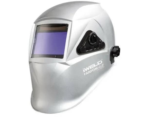 Masca de sudura Iweld Fantom 4.6, LCD (Argintiu)