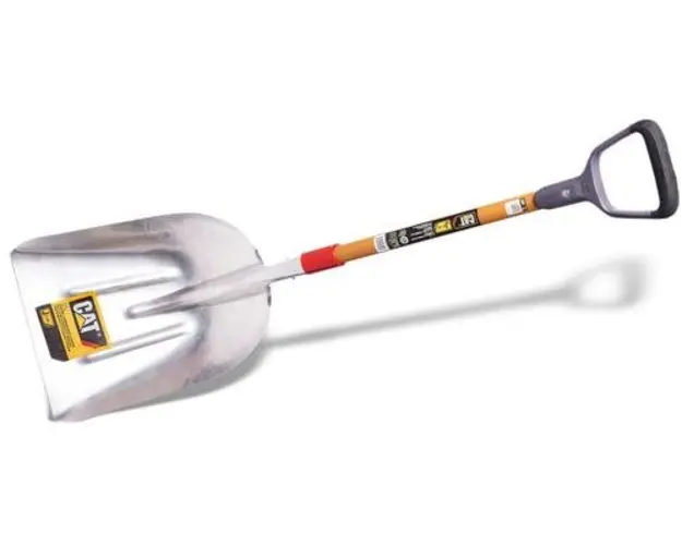 Lopata de aluminiu CAT J12-220, Maner D, Latime 38 cm