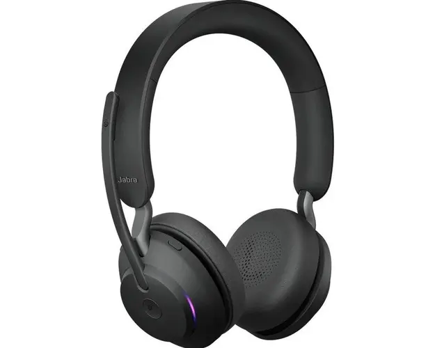 Casti wireless cu microfon Jabra Evolve2 65 MS, USB (Negru)