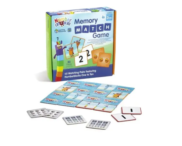 Joc de memorie - Numberblocks