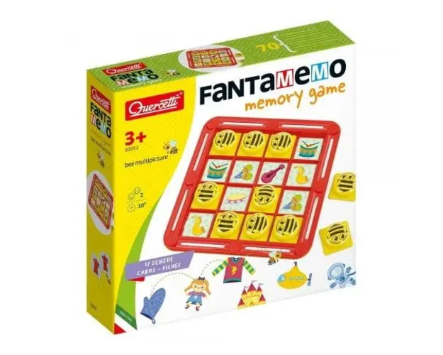 Joc de memorie Quercetti FantaMemo Bee Multipicture