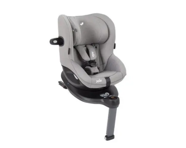 Scaun auto Joie i-Spin 360 E Gray Flannel, 61 cm - 105 cm, 4 luni -4 ani, 0-19 kg (Gri)
