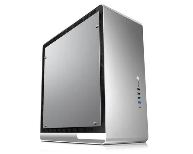 Carcasa Jonsbo UMX6, Middle Tower, Fara sursa, ATX, E-ATX (Argintiu)