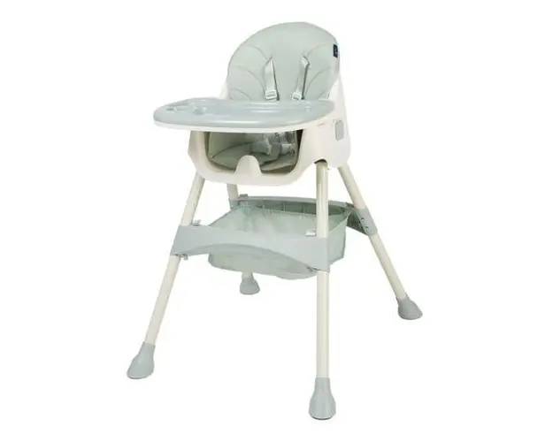 Scaun de masa 2 in 1 Juju Eat&Smile, 6 luni-3 ani, 8-15 kg (Verde)