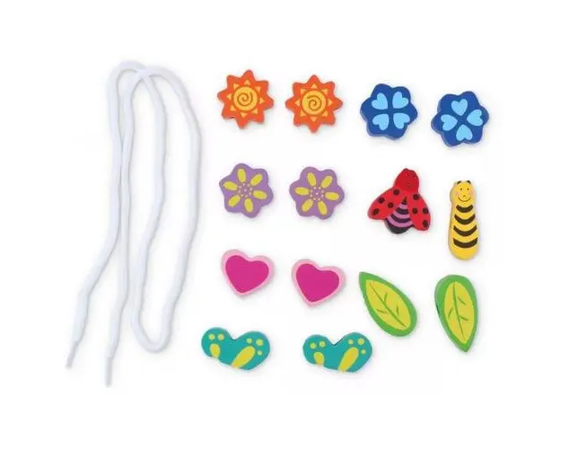 Set constructie din lemn Marionette forme geometrice 75 piese