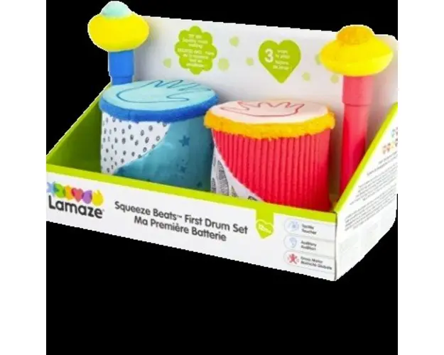 Jucarie Lamaze Primul meu set de tobe 