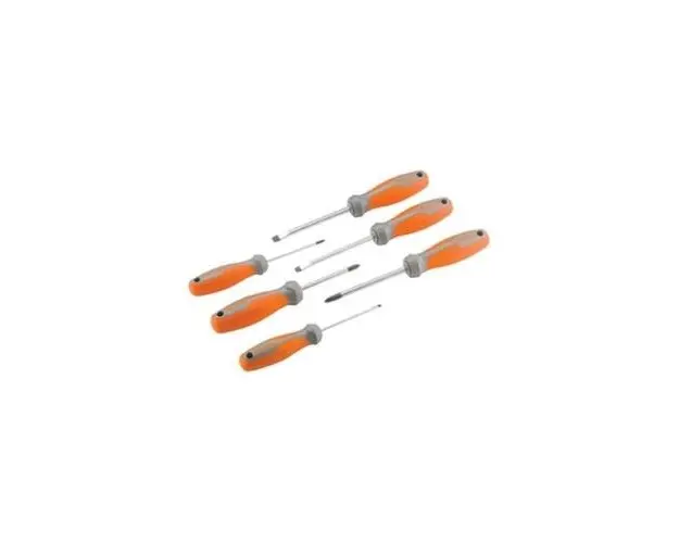 Set surubelnite Kapriol KAP-33533, 6 bucati (Portocaliu/Gri)