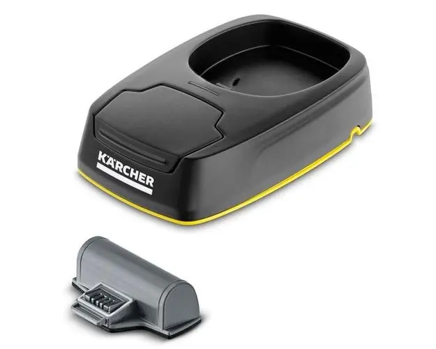 Statie de incarcare si acumulator Karcher pentru Aparat de curatat geamuri WV 5
