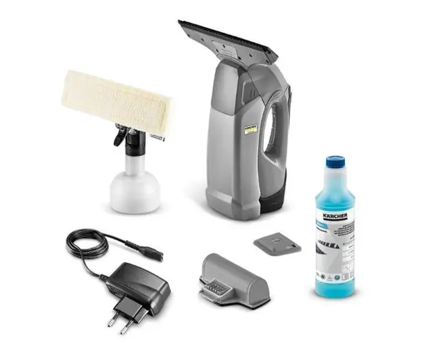 Aspirator portabil pentru geamuri Karcher 1.633-550.0, baterie li-ion, 3.7 V, 0.2 L (Gri)