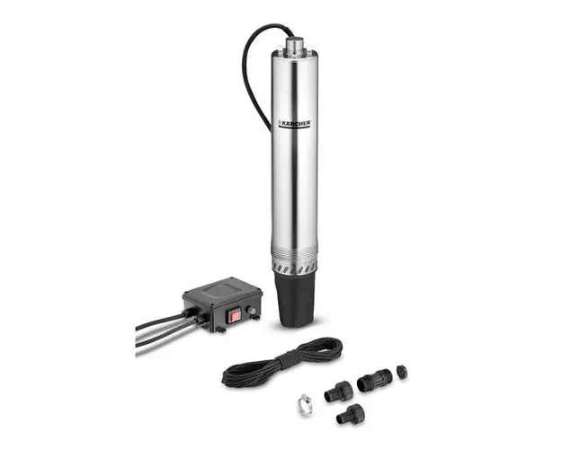 Pompa submersibila Karcher BP 4 DEEP WELL, 700 W, 4.3 Bari (Negru/Argintiu)