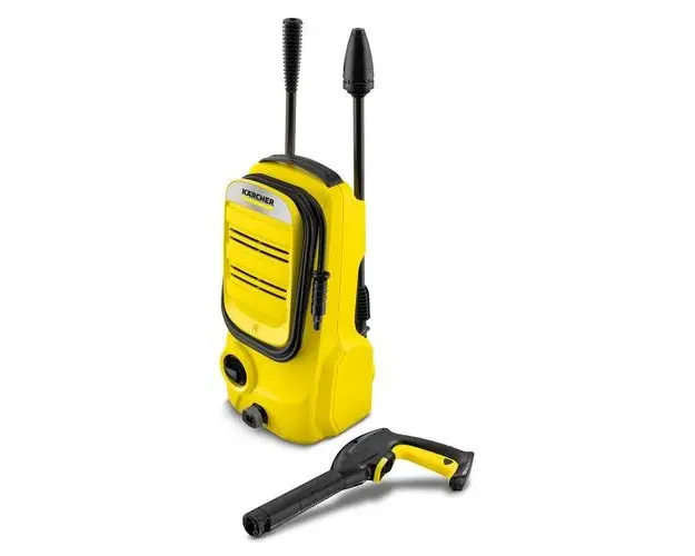 Aparat de spalat cu presiune Karcher K 2 Compact, 1400 W, 110 bar, Debit 360 l/h (Galben/Negru)