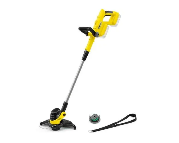 Trimmer electric pentru gazon Karcher LITR 3-18 Dual, 36 V, Diametru taiare 30 cm, 8000 rpm, Fara acumulatori (Negru/Galben)