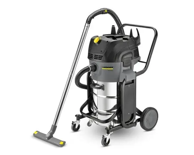 Aspirator umed/uscat Karcher NT 55/2 Tact² ME I, 2760 W, 254 mbar, 55 L (Argintiu/Negru)