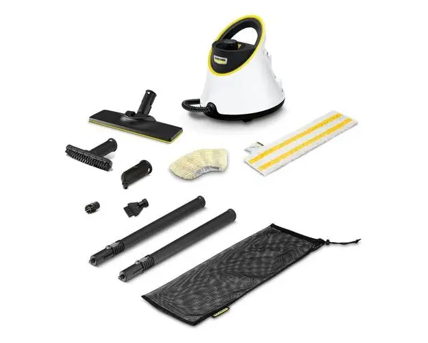 Aparat de curatat cu abur Karcher SC 2 Deluxe, 1500 W, 3.2 bar, 1L (Alb)