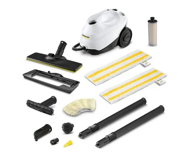 Aparat de curatat cu abur Karcher SC 3 EasyFix Plus, 1900 W, 3.5 bar, 1L (Alb)